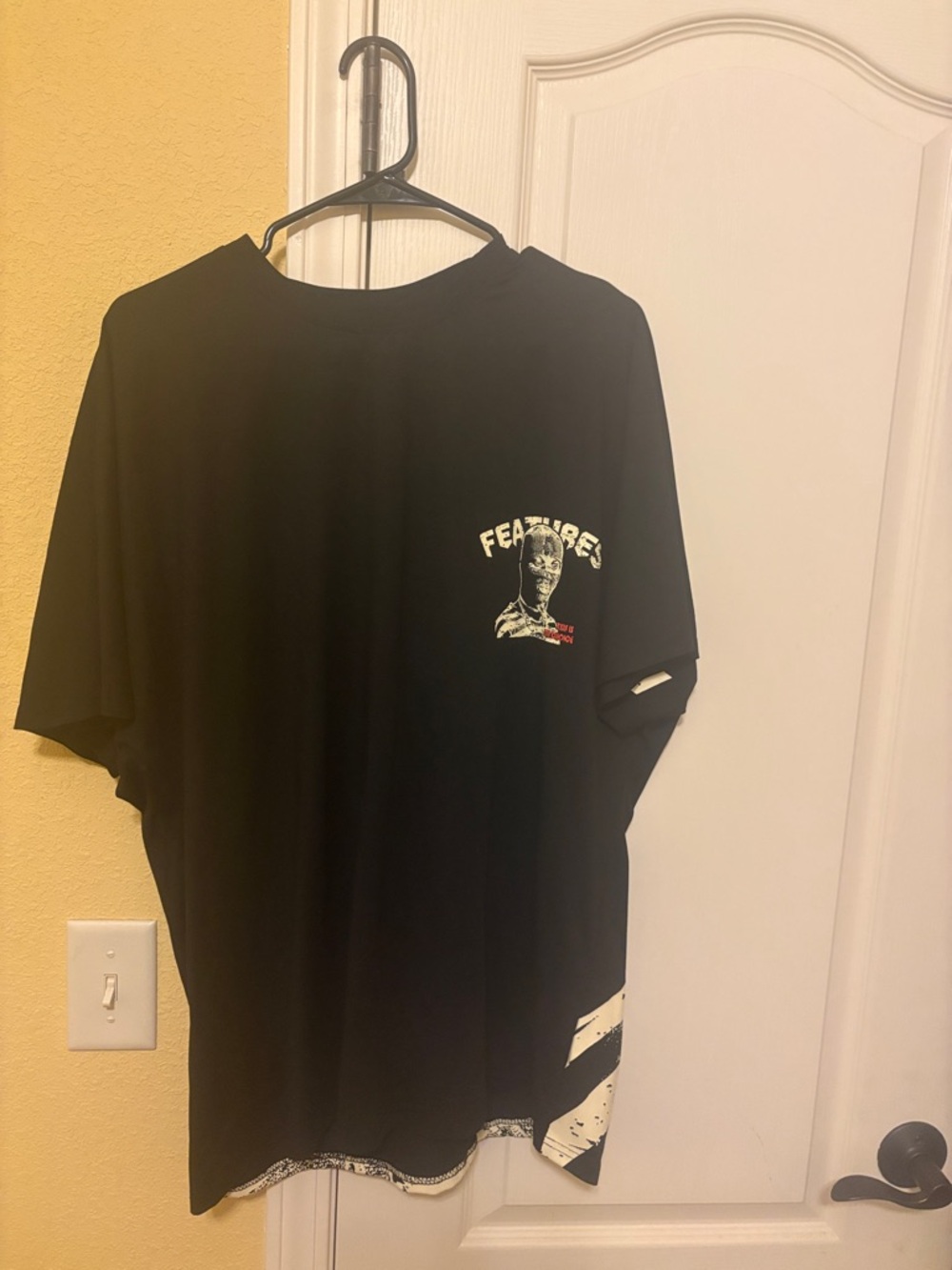 Black Graphic Men’s Crewneck T-Shirt